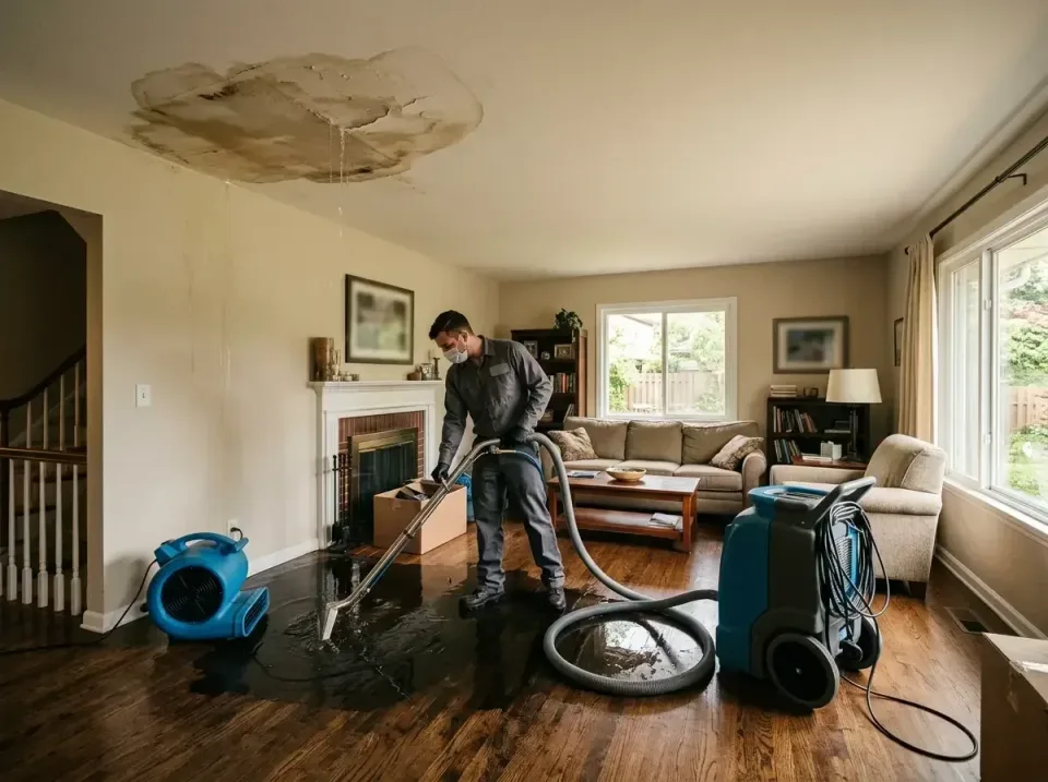 attic-pipe-burst-ceiling-drip-008 — frequently asked questions, Water Damage Restoration & Carpet Care in Pelican Bay, TX